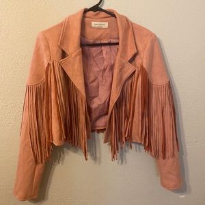 Pink western jacket